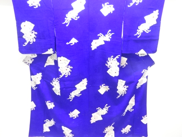 JAPANESE KIMONO / ANTIQUE KIMONO / KIKU